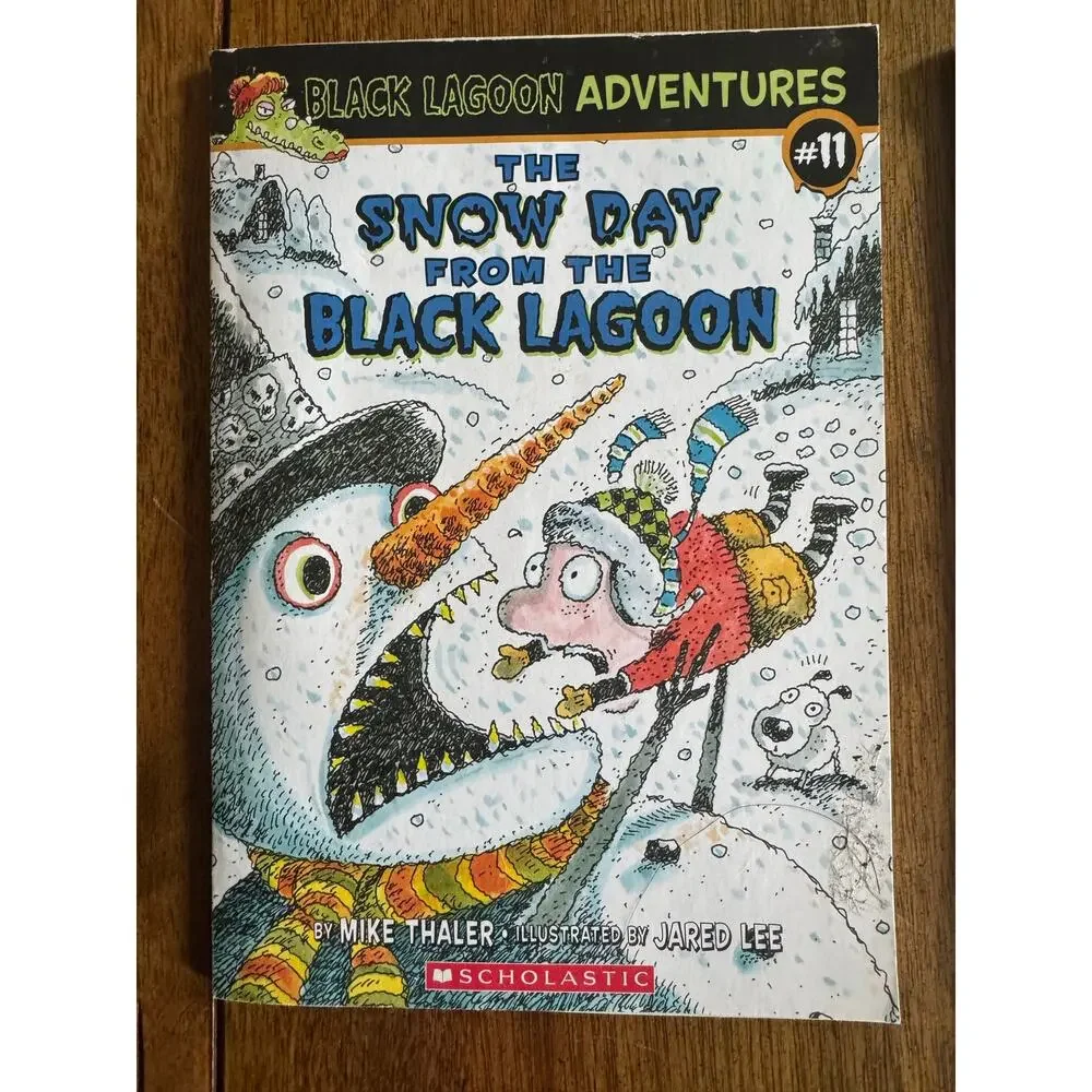 Scholastic Christmas Kids Book Lot 5 Mooseltoe Santa's Moose Black Lagoon